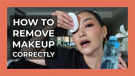 How To Remove Makeup Properly In 5 Minutes Youtube