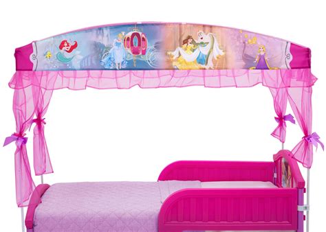 Dit product maakt gebruik van lichtgewicht 100 procent. Delta Children Disney Princess Plastic Toddler Canopy Bed ...