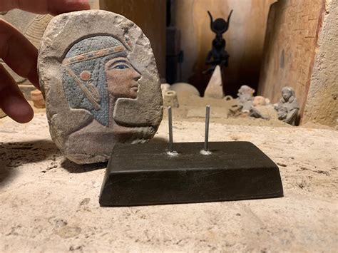Egyptian Art Nefertiti Amarna Period Relief Sculpture Replica 18th Dynasty