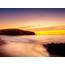 Beach Yellow Sunset Scenery Photo HD Wallpaper Preview  10wallpapercom