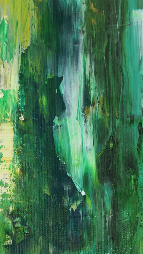 1920x1080px 1080p Free Download Green Abstract Painting Oil Colors