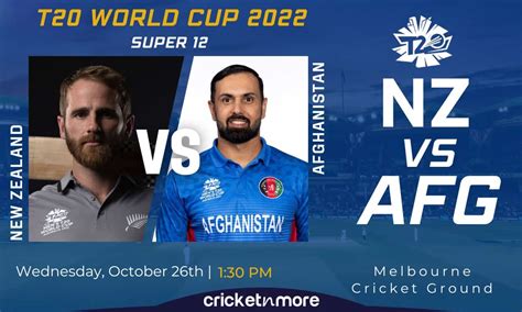 Nz Vs Afg T20 World Cup Cricket Match Prediction Fantasy Xi Tips And