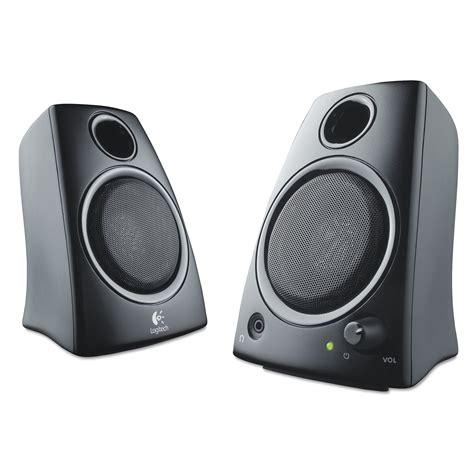 Buy Logitech Z130 Compact 20 Stereo Speakers 35mm Jack Black Online
