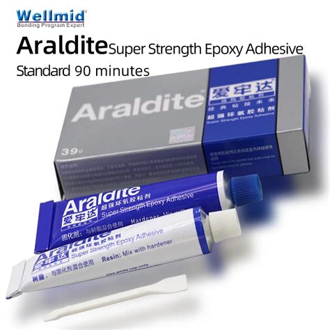 Araldite Standard Super Strength Epoxy Adhesive Slow Cure Ab Glue 2