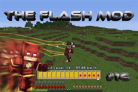 Minecraft The Flash Mod Adventures Episode 16 The Fastest Digger Alive