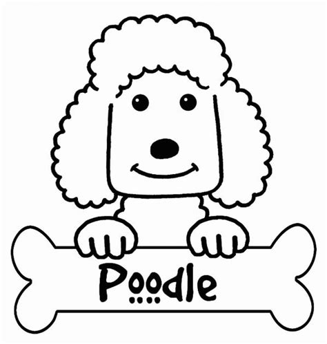 Poodle coloring page you can print. Poodle Coloring Pages - Best Coloring Pages For Kids