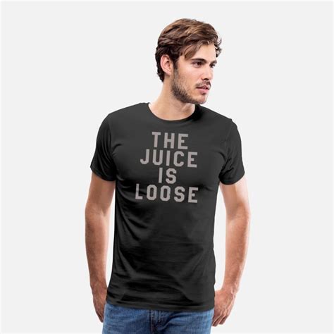 The Juice Is Loose Funny Oj Simpson Graphic Tee Mens Premium T Shirt