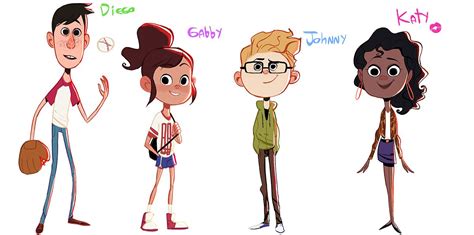 Book Characters On Behance Design De Personagens Desenhos Cartoon