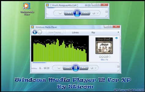 Windows Media Player 12 For Xp By Sticom By Sticom On Deviantart
