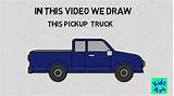 Images of How To Draw A Pickup Truck