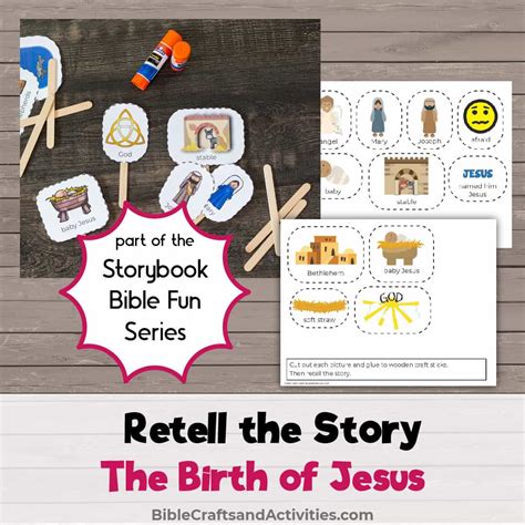 The Nativity Preschool Crafts And Printables Bible Crafts And Activities
