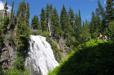 Narada Falls Mt Rainier National Park Washington Usa