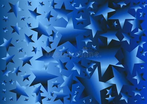 Blue Gradient Star Background Vector Eps Beautiful Elegant Illustration