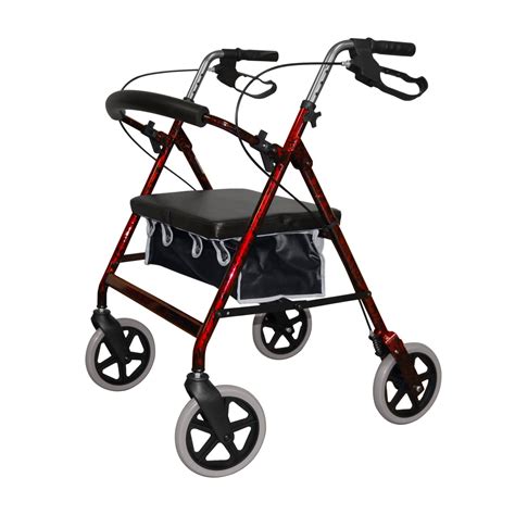 2467 Heavy Duty 4 Wheeled Walker Roma Medical