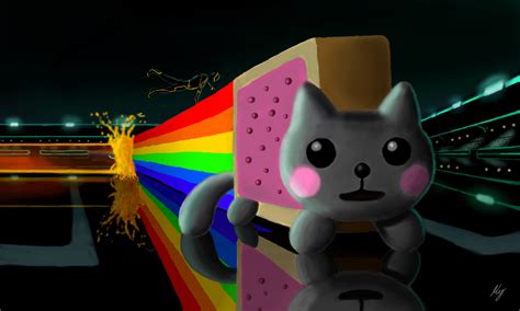 Colors Live Nyan Cat Tron Legacy By Weapon X