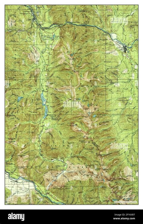 Libby Montana Map Hi Res Stock Photography And Images Alamy