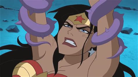 Justice League Unlimited Wonder Woman Vs Mongul Youtube