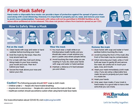 Mask Safety Tips