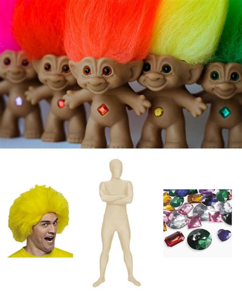 Troll Doll Costume Carbon Costume DIY Dress Up Guides For Cosplay