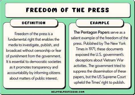 16 Freedom Of The Press Examples 2024
