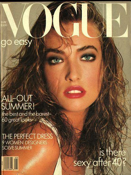 Vogue June 1987 Tatjana Patitz Vogue Fashion Magazine Cover