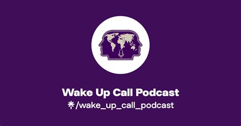 Wake Up Call Podcast Instagram Tiktok Linktree