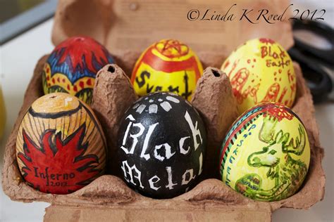 Satan Spawn Easter Eggs Witches Home Dark Meat