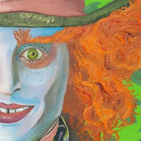Mad Hatter Painting By Peggy Dembicer Saatchi Art