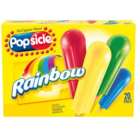 Buy Blue Bell Rainbow Ice Pops 2 Fl Oz 12 Count In Cheap
