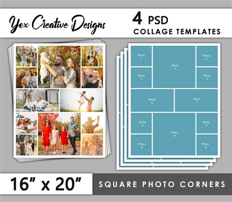Layout Photo Collage Template