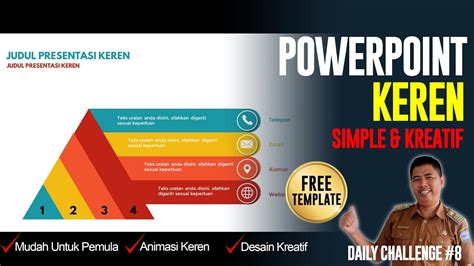 98 Template Ppt Keren Simple Free Download Myweb