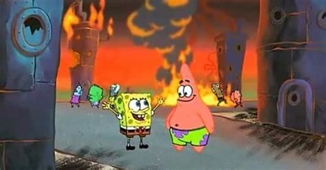 Spongebob City On Fire Memes Imgflip