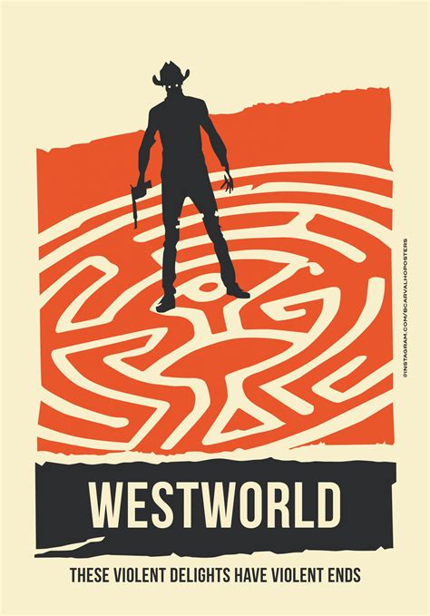 Westworld Minimalist Poster Posterspy