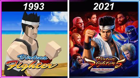 Evolution Of Virtua Fighter Games 1993 2021 Youtube