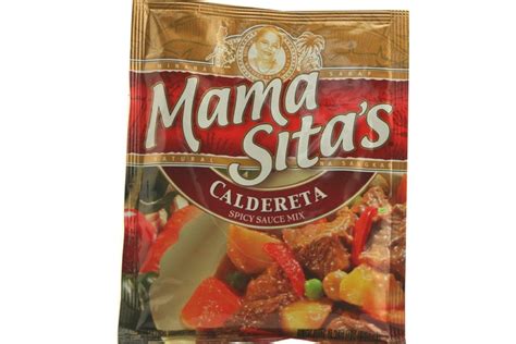 Mama Sitas Caldereta Spicy Sauce Mix 176 Oz 6 Packs