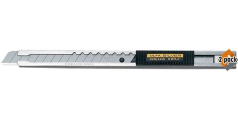 Olfa 5019 Svr 2 9mm Stainless Steel Auto Lock Utility Knife Envío Gratis