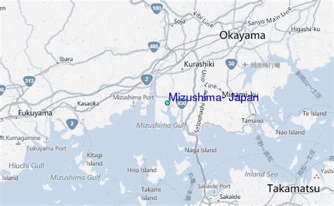 Mizushima Japan Tide Station Location Guide