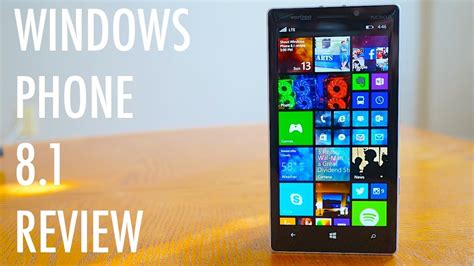 Windows Phone 81 Review Pocketnow Youtube