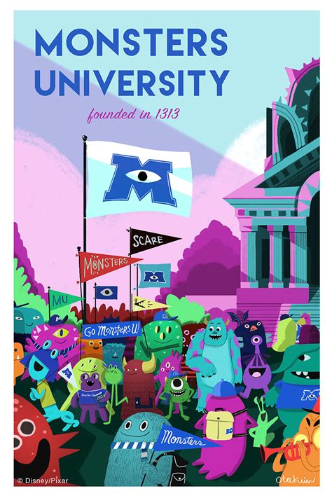 monsters university 1313 nucleus art gallery and store