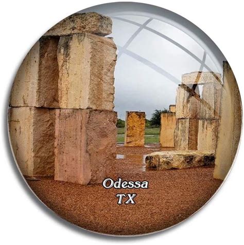 Fridge Magnet Odessa Stonehenge Replica Texas Usa America