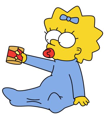 Collection Of Maggie Simpson HD PNG PlusPNG