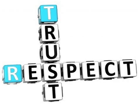 sales and marketing the triangle of trust and respect