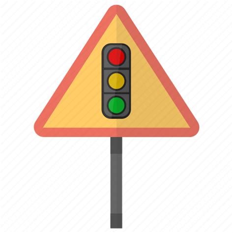 Road Sign Signal Ahead Traffic Alerts Traffic Sign Traffic Warning Icon