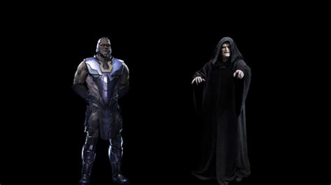 Dc2 Darkseid Vs Darth Sidious Dc Vs Star Wars Youtube