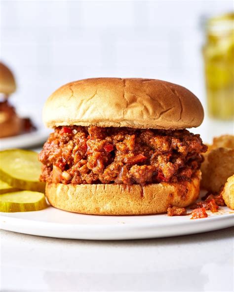 How To Make Quick And Easy Sloppy Joes Recipe Homemade Sloppy Joe Recipe Sloppy Joes Easy