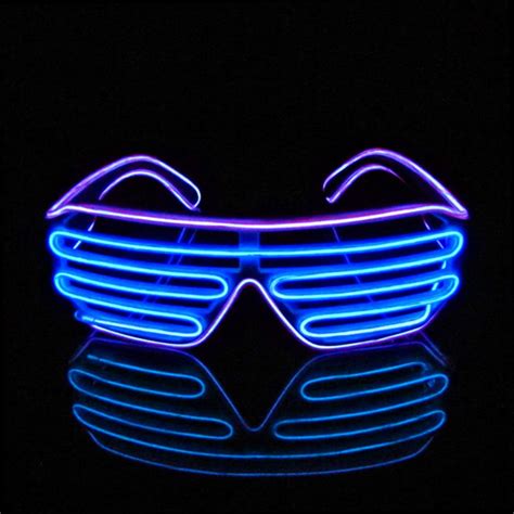 neon 80 s led sunglasses