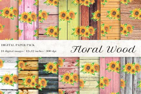 Rustic Wood Digital Papers Graphic By Bonadesigns · Creative Fabrica