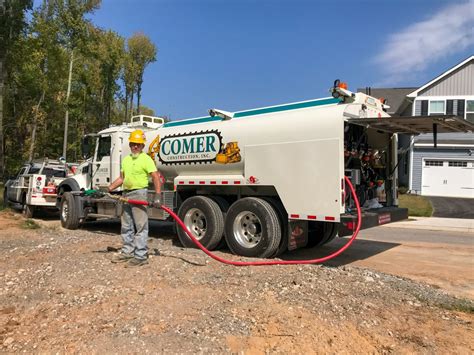 New Fuel Truck Added To Growing Fleet Comer Construction