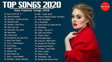 Top Song 2020 Popular Songs Best English Music Collection 2020 Youtube
