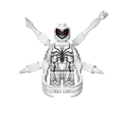 Agent Anti Venom Custom Marvel Dc Superheroes Minifigures Minifigs Fit
